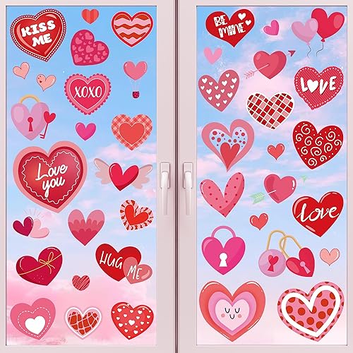 Miniatura 11 de 186 piezas de decoración de Navidad, adhesivos para ventana de Navidad, 9 hojas de calcomanías de copo de nieve con Papá Noel, muñeco de nieve y