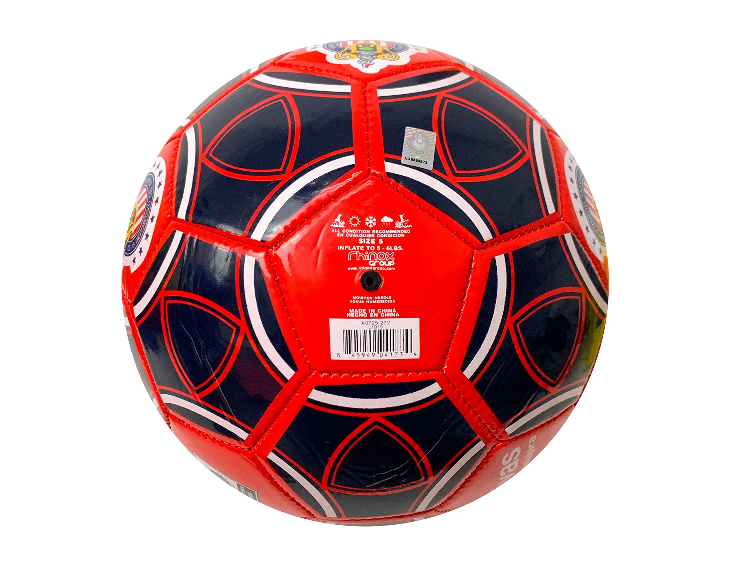 Amazon.co.jp: Chivas de Guadalajaraサッカーボールサイズ5、ホーム色