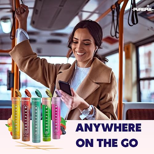 Miniatura 7 de QuitPix - Palillos de dientes con sabor prémium con infusión para ayudar a dejar de fumar, sin nicotina, sin OMG, Kosher Vegan Canela Swirl 40