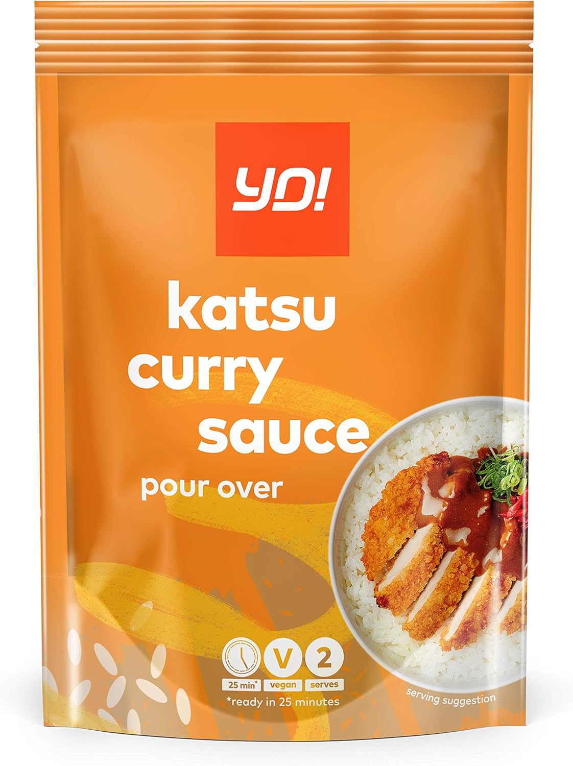 YO! Aromatic Katsu Curry Sauce 100g 12 Pouches Amazon.co.uk Grocery