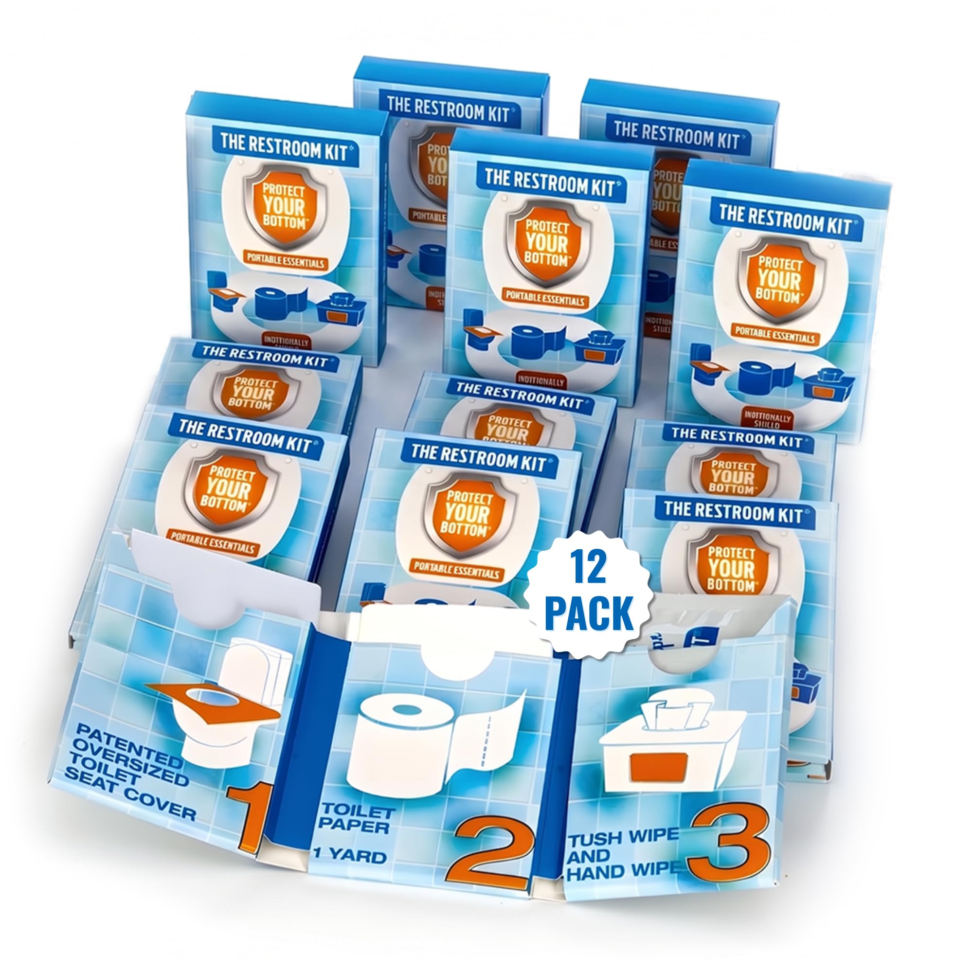 Amazon.com: The Restroom Kit Great for travel (12-Pack) Portable Amazon.com: The Restroom Kit Great for travel (12-Pack) Portable
