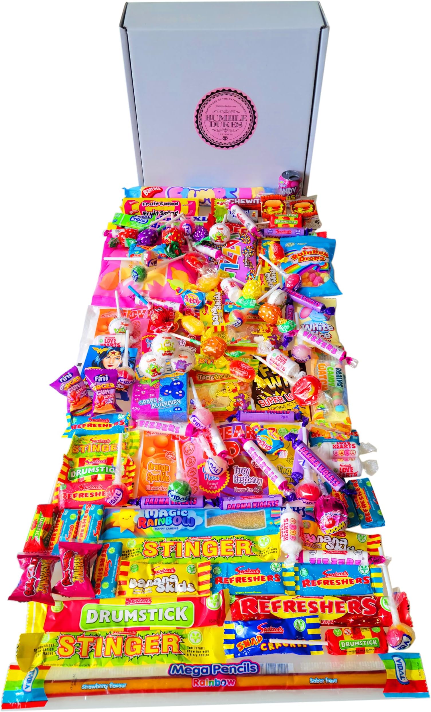 Bumbledukes Ultimate Sweets & Candy Hamper - 100+ Contemporary & Retro British Sweets Selection Box