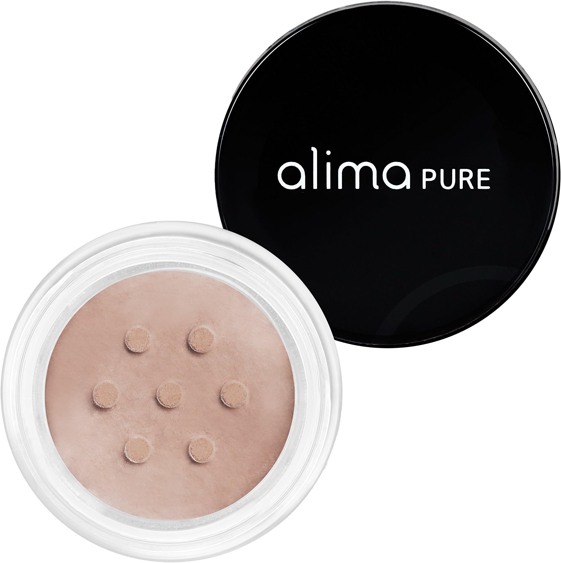 Alima Pure Loose Mineral Eyeshadow, Beige Eyeshadow, Mineral Makeup, Womens Eye Makeup, Matte Eye Shadow, Natural Eyeshadow, Vegan Eyeshadow Makeup with Single Eyeshadow Case (Fawn) .07 oz/ 2g
