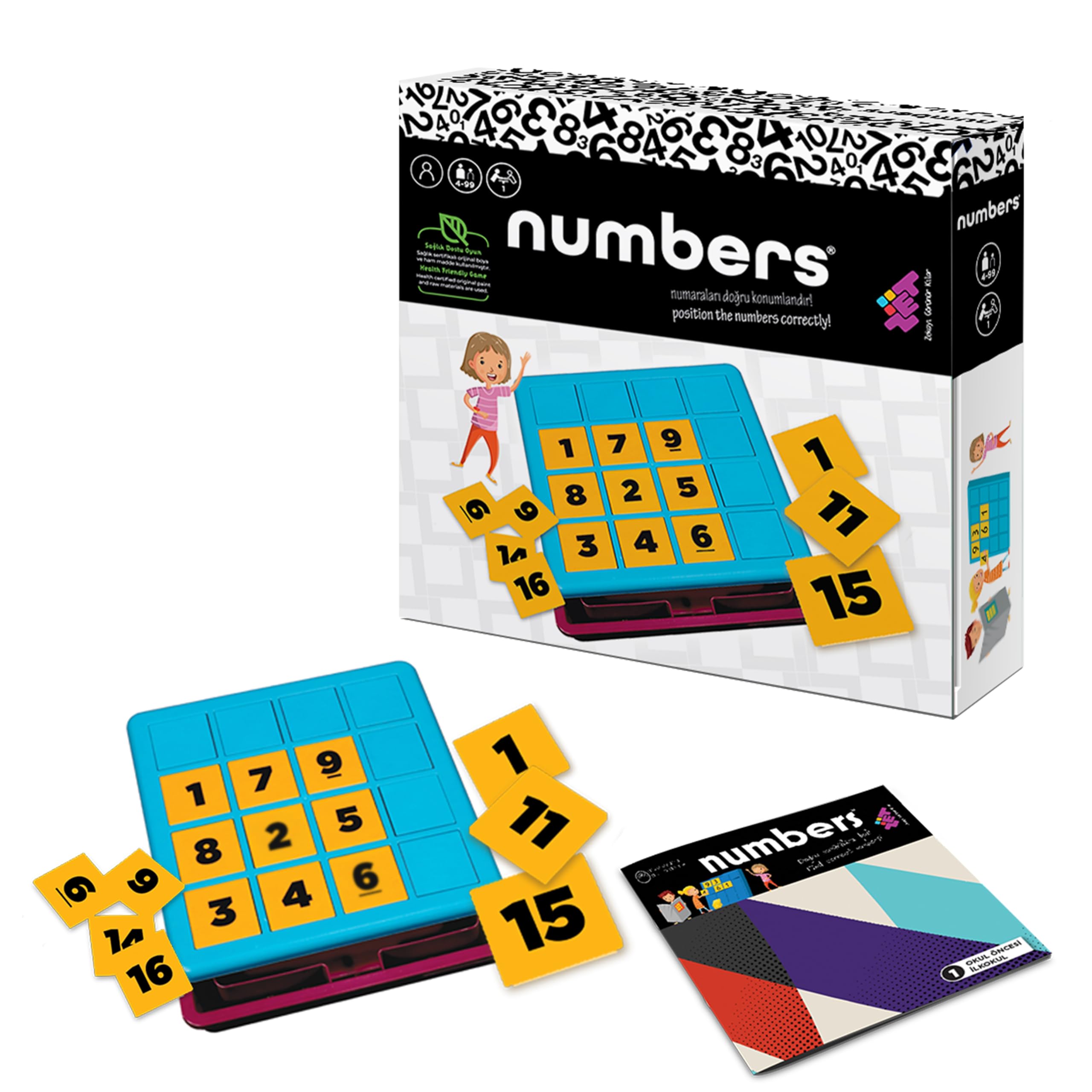 Zet Zeka Numbers (Kapak değişebilir)