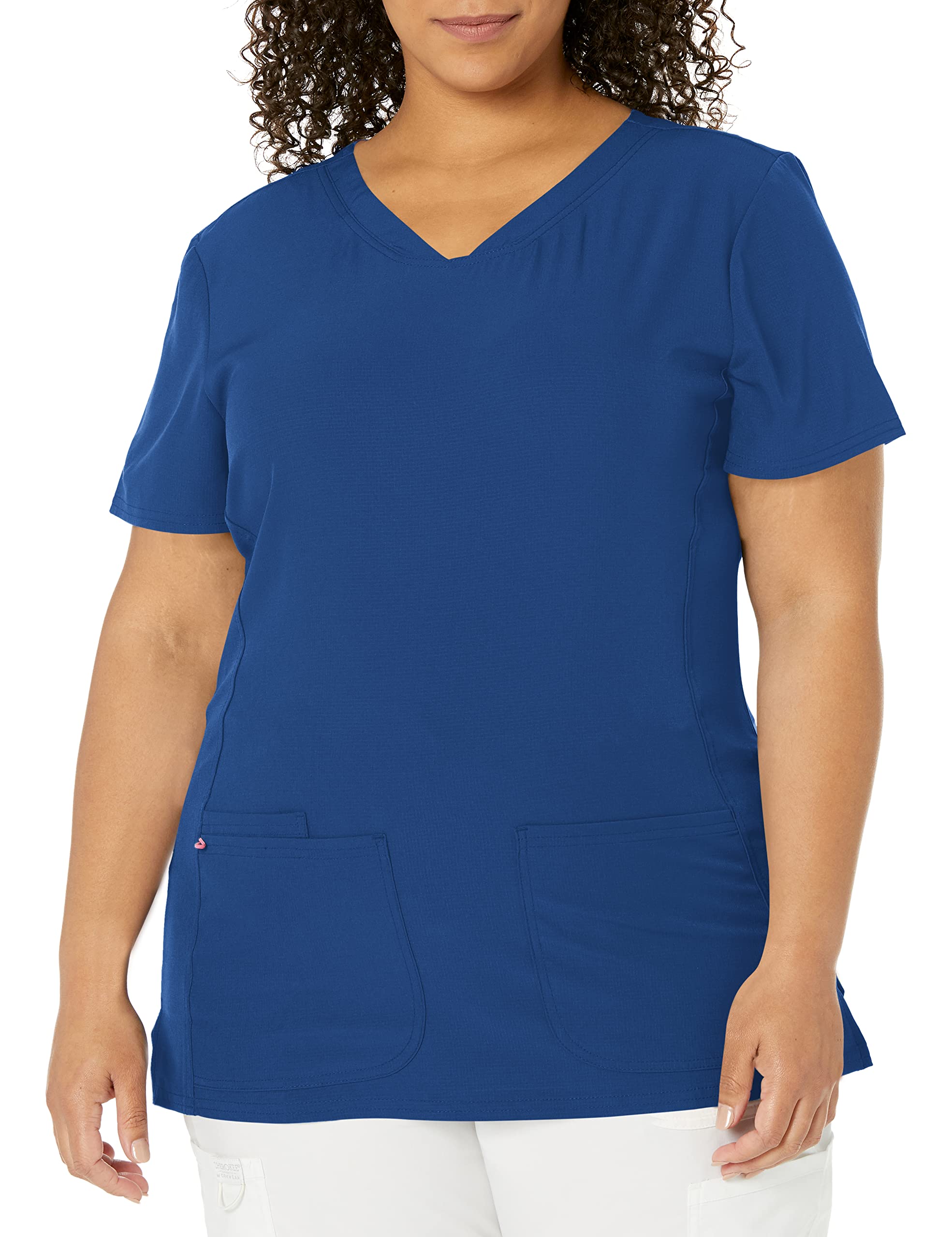 Heartsoul Womens Scrubs, Shaped V-Neck Top, Stretch Performance Fabric, 20710