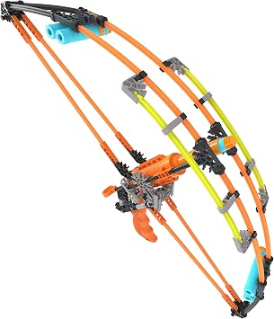K'NEX K-Force Battle Bow Build and Blast Set , Blue, for 8-15 years