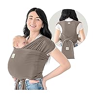 Vista 18 de KeaBabies Portabebés con anillo para bebé, fácil de llevar, ajustable D-Lite portabebés recién nacido a niño pequeño, camisa de transporte