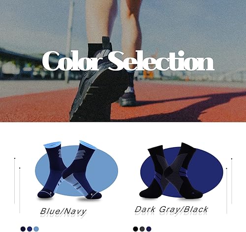 Miniatura 5 de Kodal Calcetines de compresión de hilo de cobre que reducen la hinchazón, mejoran la circulación, apoyo cómodo para uso durante todo el día