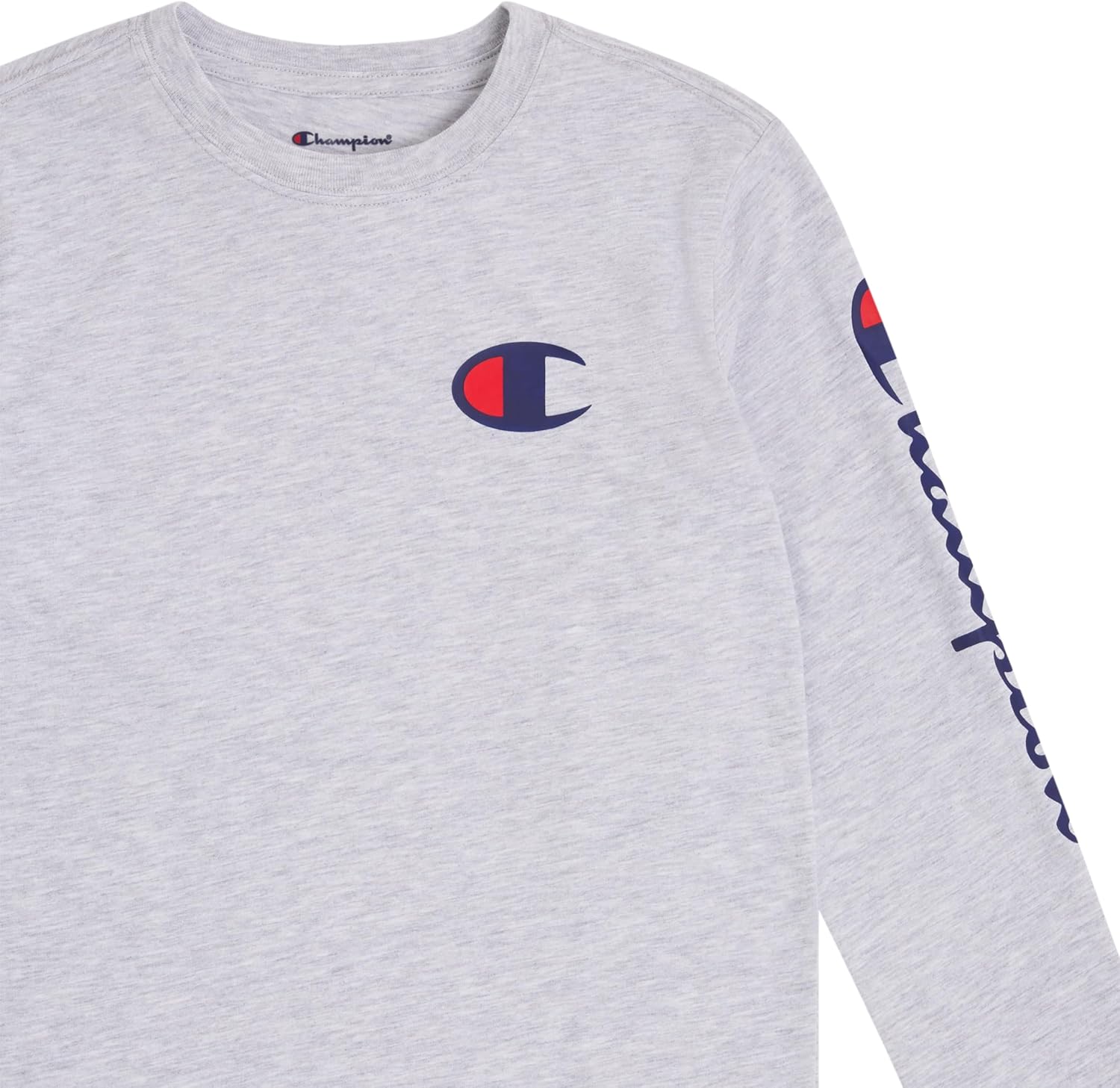 Champion Boys' Long Sleeve Tee Shirt Athletic Top