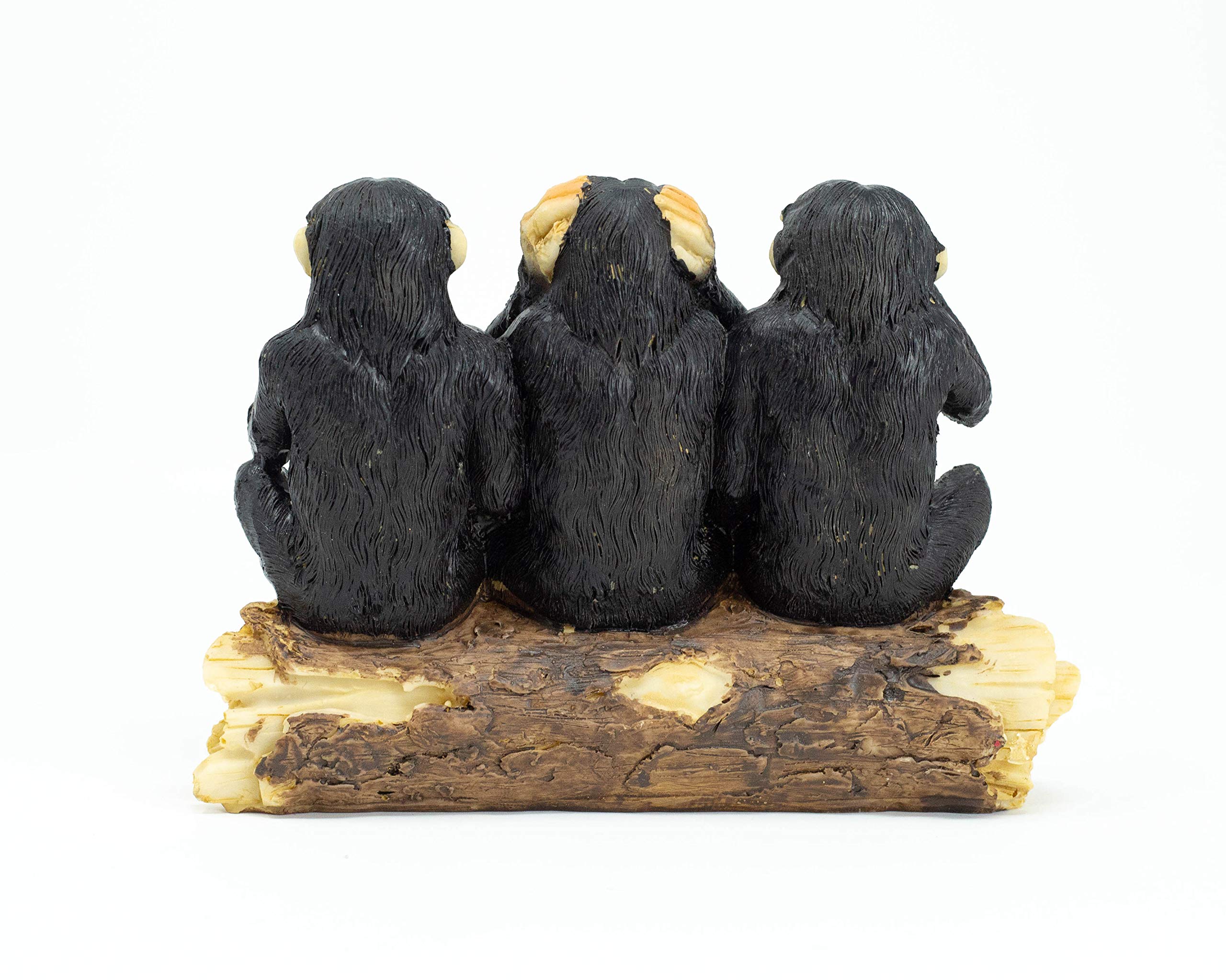 Image secondaire de Benera Les 3 singes de la sagesse - Statuettes de décoration, porte-bonheur