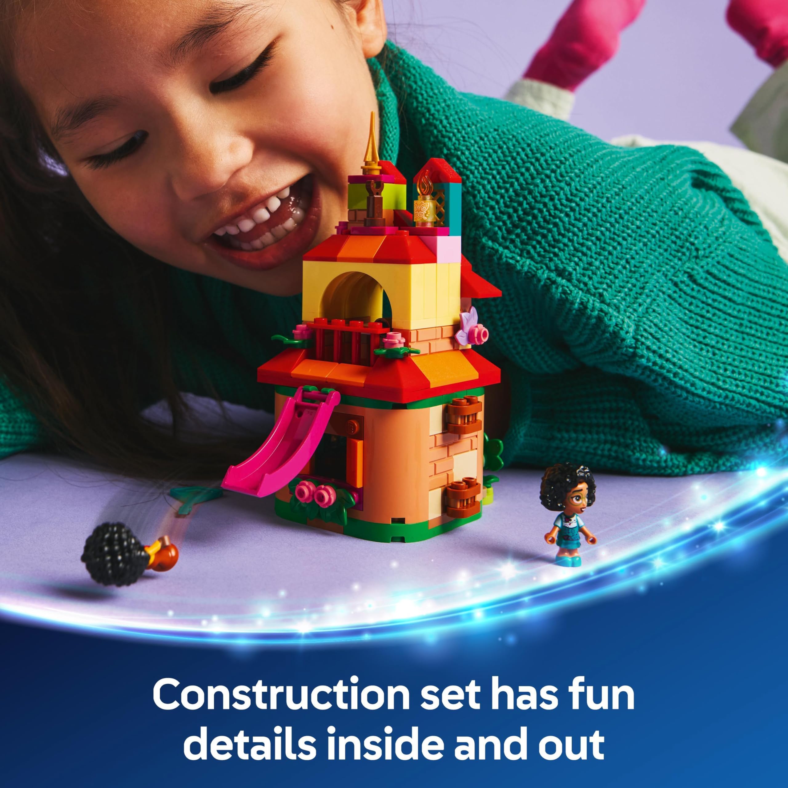 LEGO ǀ Disney Encanto Mini House Toy with Princess Mirabel & Antonio Madrigal Micro Dolls - Image 3