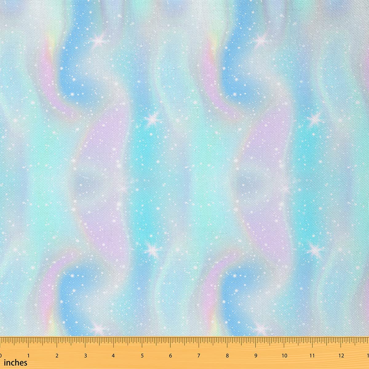 Regenbogen Stoff Baumwolle Bio-Jersey, Regenbogen Streifen