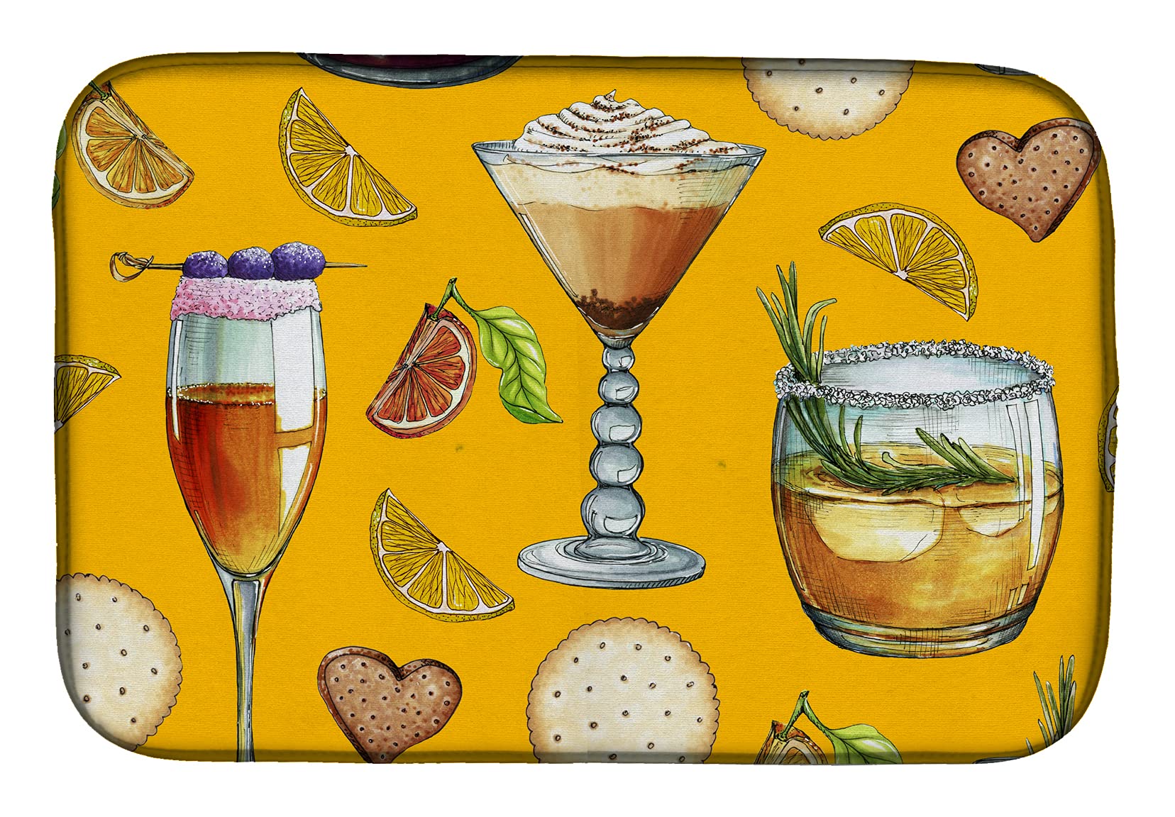 Tapis de séchage vaisselle absorbant cuisine pour protéger votre comptoir des rayures