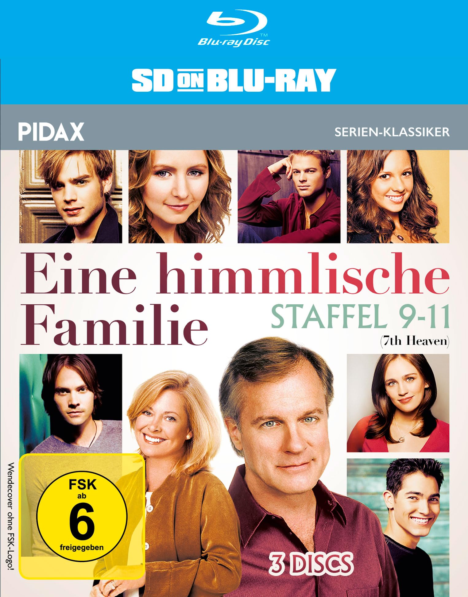 Eine himmlische Familie (7th Heaven), Box 3, Staffel 9 - 11 / Die letzten 3 Staffeln der Kultserie (SD on Blu-ray)