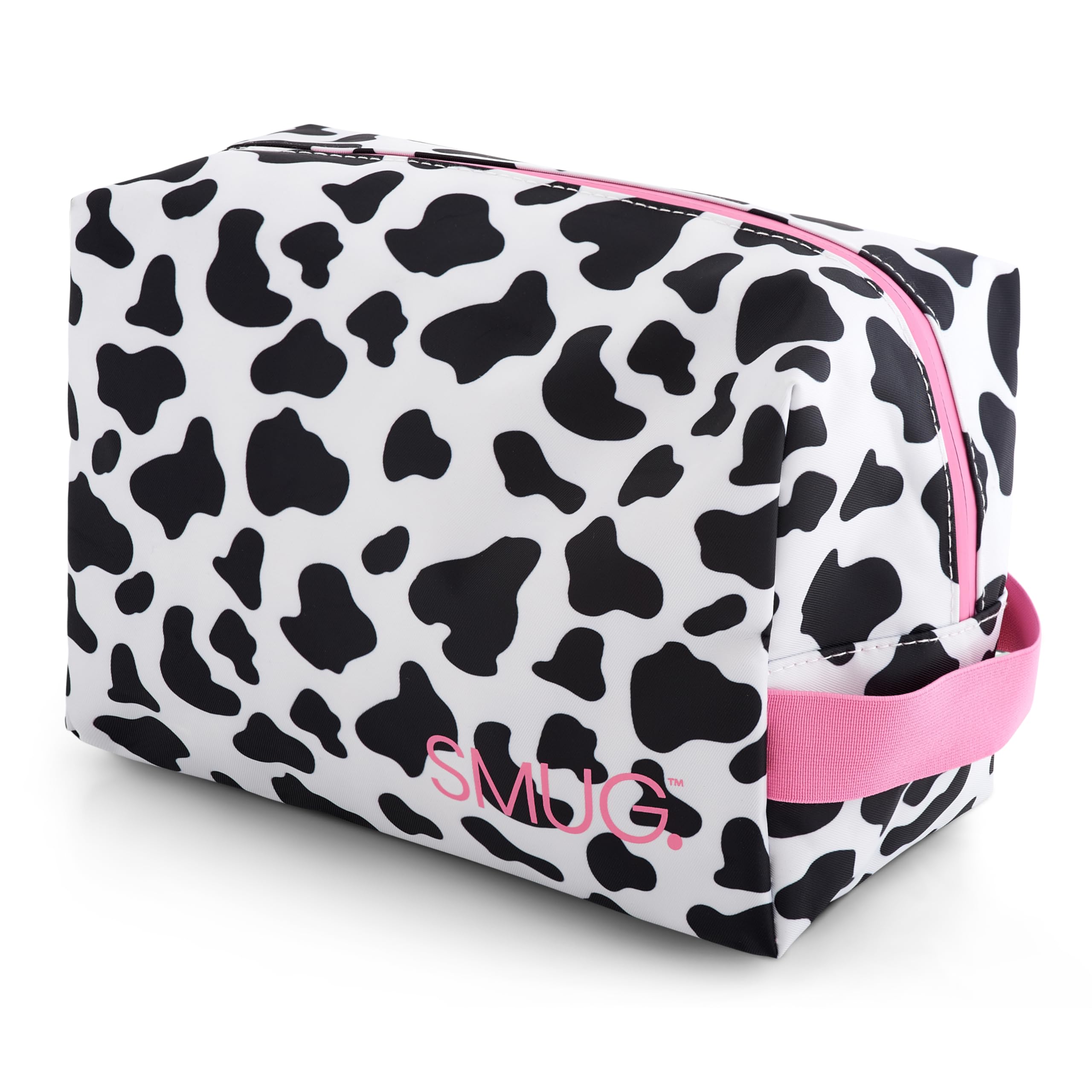 SMUG Wash Bag | Waterproof Travel Toiletry Bags for Travelling, Gym, Shower, Shaving, Toiletries, Cosmetics & Makeup Bag | Large Washbag for Men & Women | Stylish, Spacious & Easy to Clean | Leopard — view 12