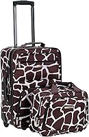 Vista 107 de Rockland, juego de equipaje de dos piezas, Carbón), F102