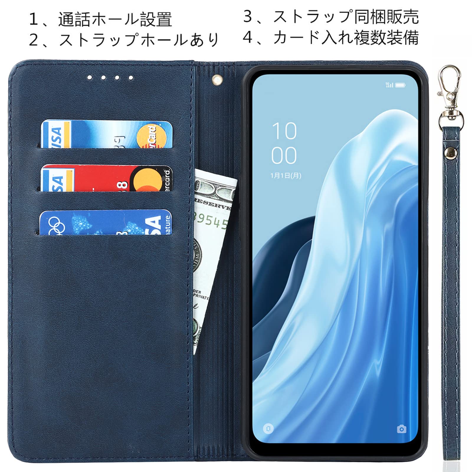 Amazon.co.jp: Arrows We F-51B Case Notebook Type Strap