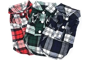 Personalized Plaid Flannel Christmas Shirt for Cats