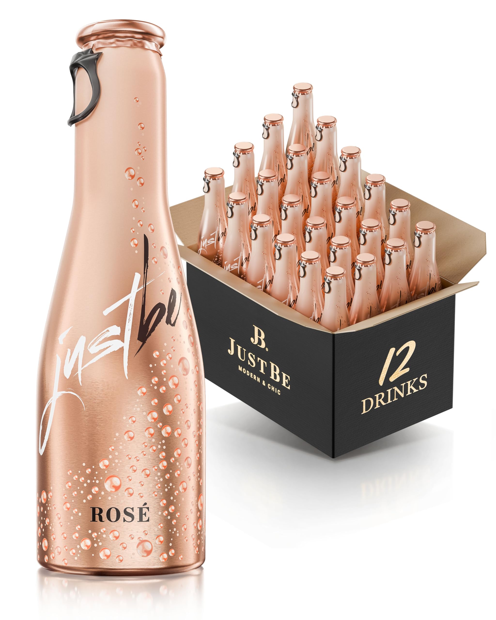 JustBe Rosé Piccolo frizzante Highlight für.yyfavoriten im Sommerustralia