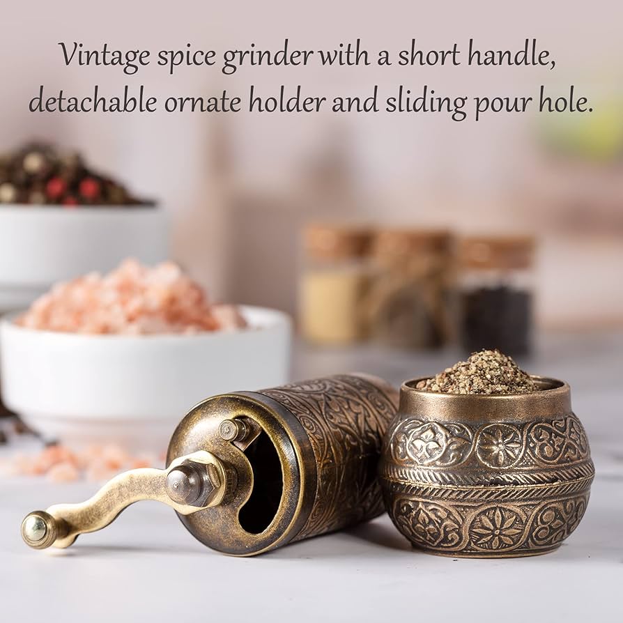 ヴィンテージ　トルコ　真鍮ペッパーミル ヴィンテージ トルコ 真鍮ペッパーミル トルコ製 ペッパーミル