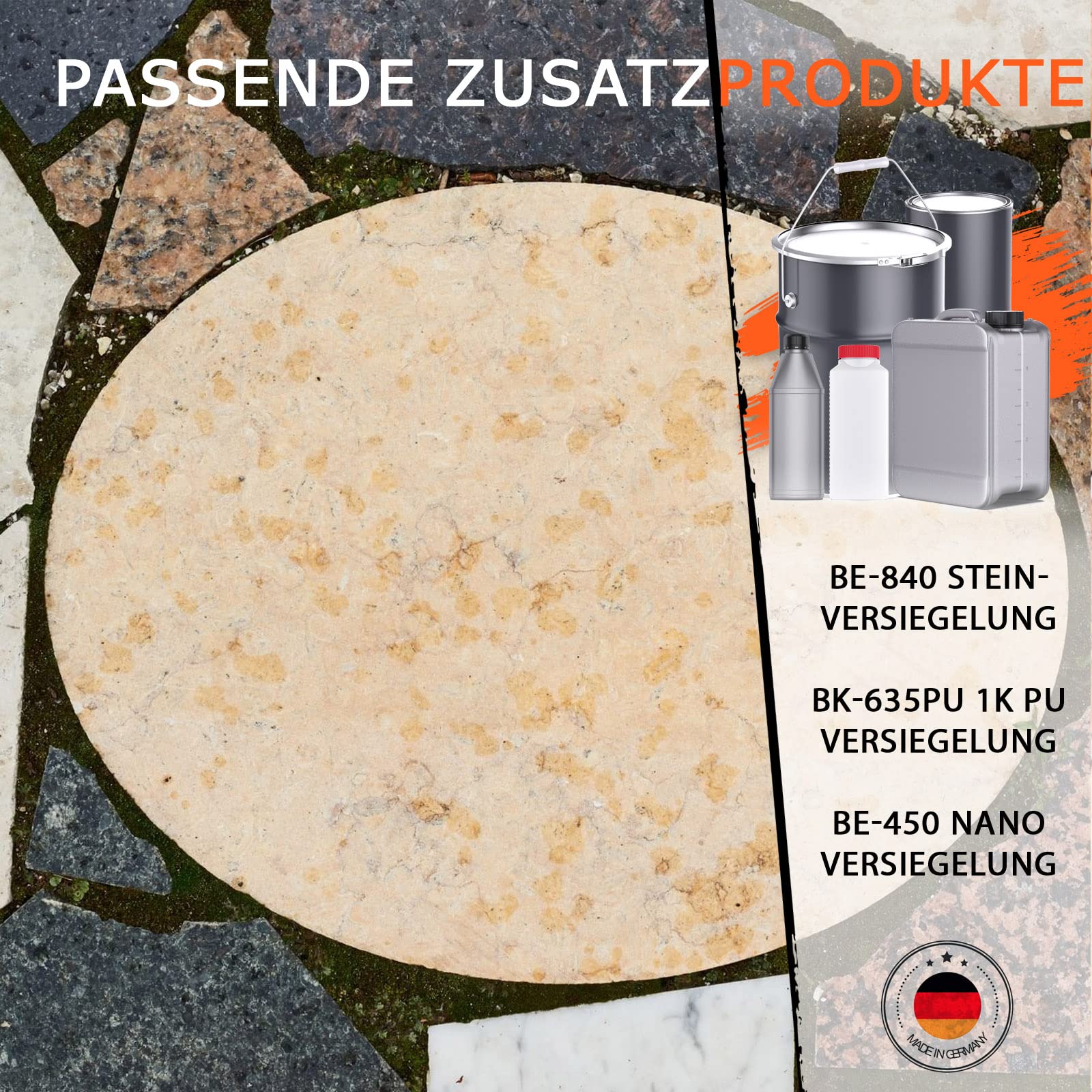 BEKATEQ Farbvertiefer 5l farblos, Fleckschutz und Steinschutz Pflege innen aussen, lösemittelfrei BE-856