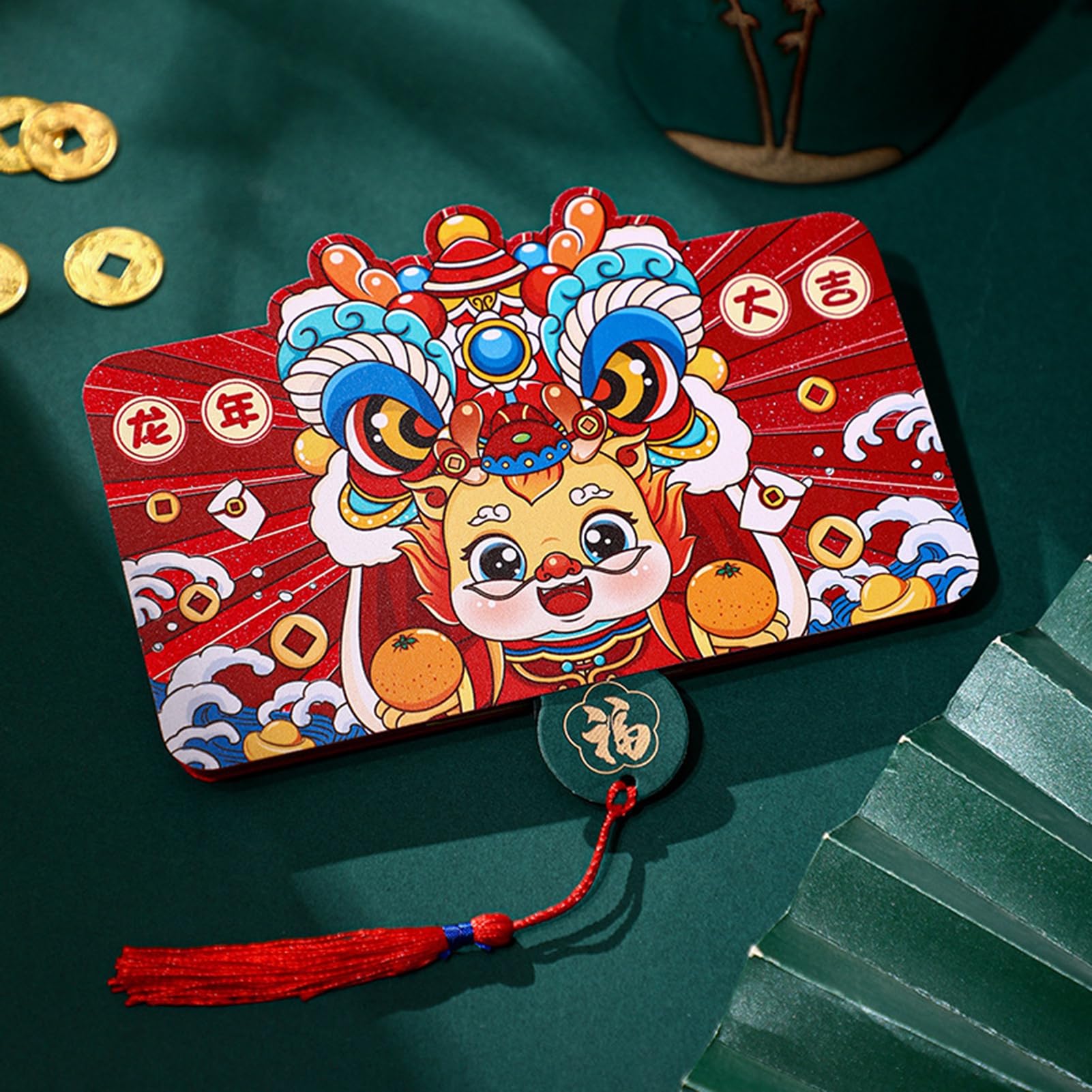 Porte-bonheur Chinois – Jarretière à Cordon Rouge, Symbole De Chance – Neuf