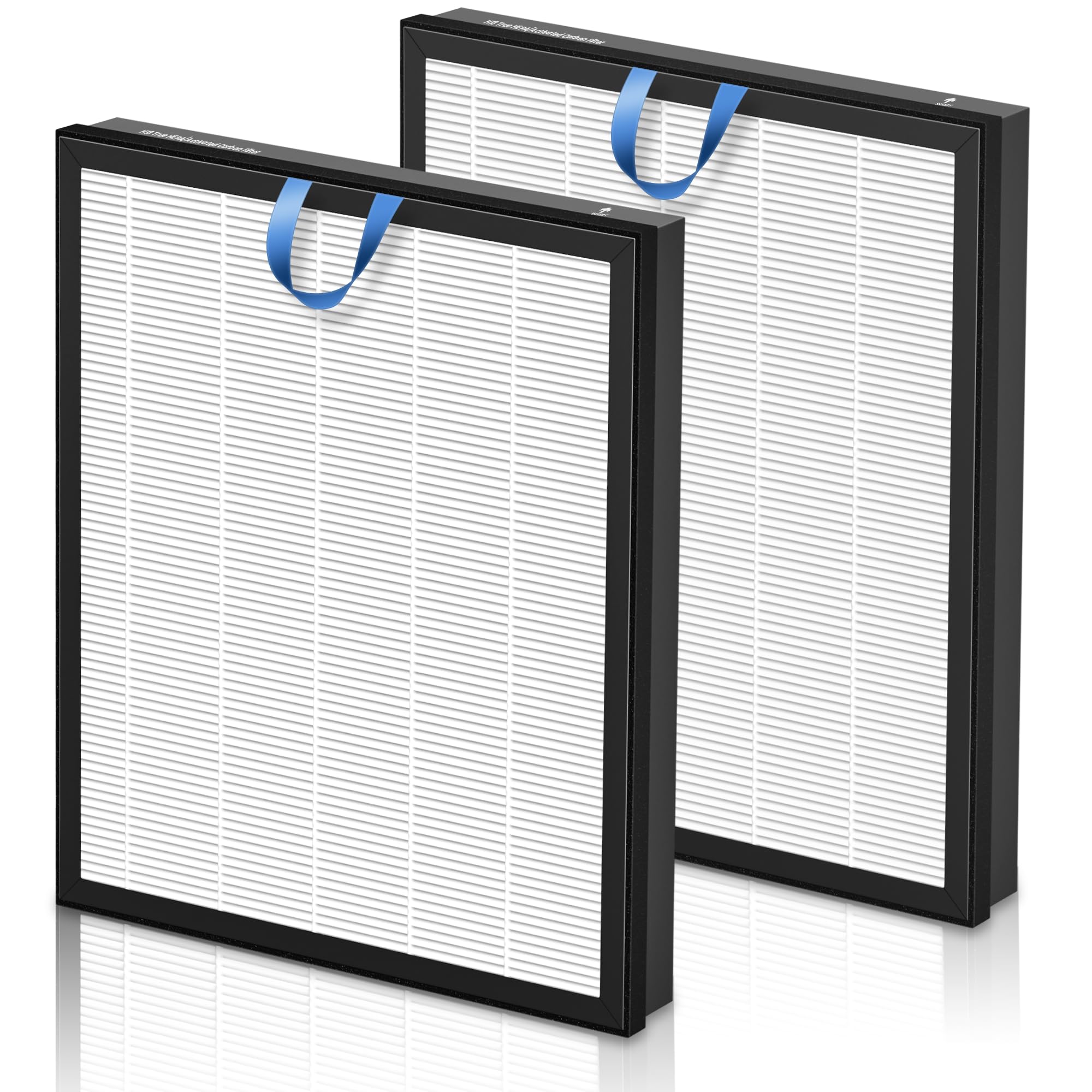 Vital 200S Replacement Filter for LEVOIT Vital 200S and Vital 200S-P Air Purifier, 3-in-1 High-Efficiency Activated Carbon Filter, Vital 200S-RF, 2 Pack in White, For Home Office Livingroom Bedroom
