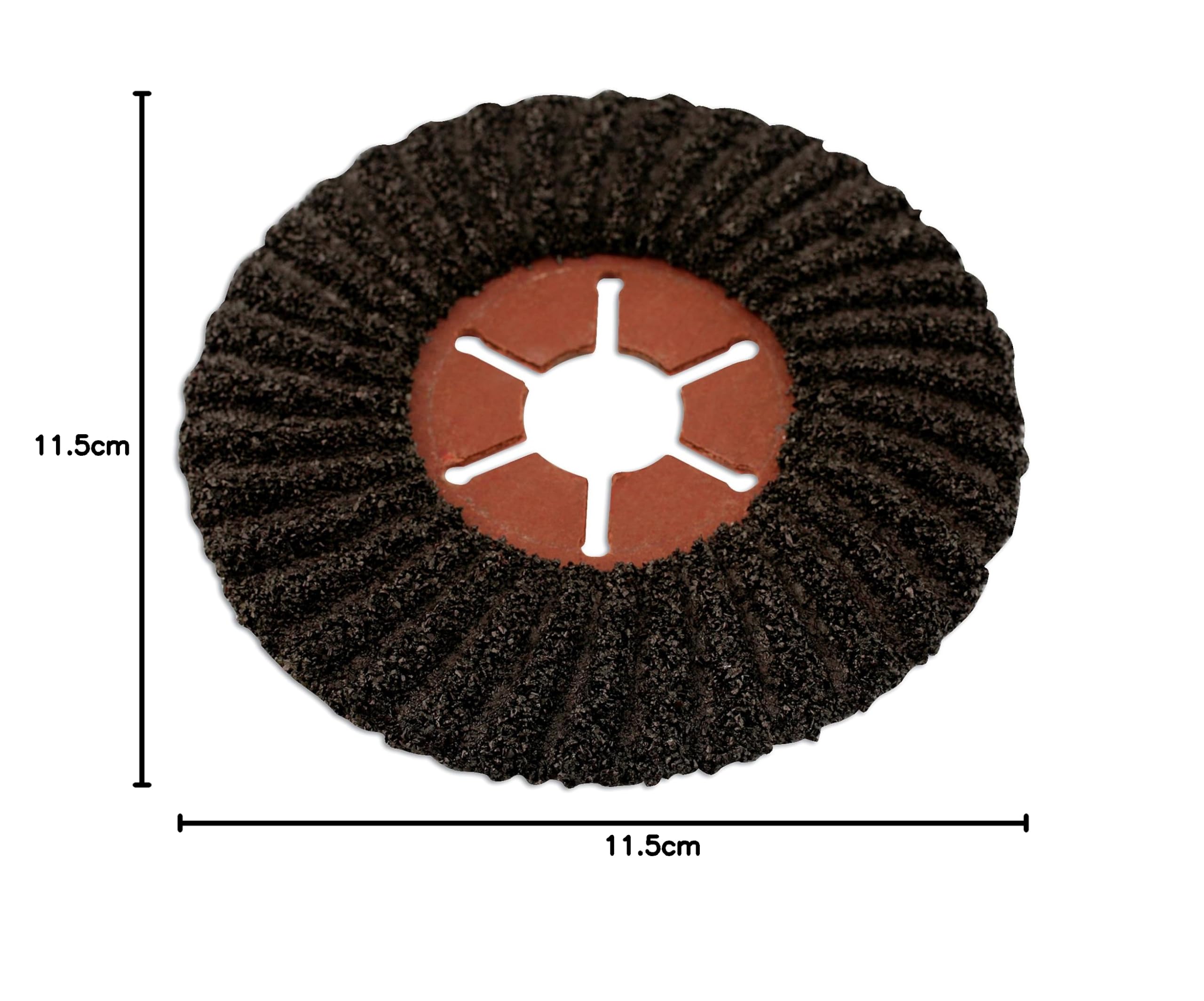 Connect 32073 Abracs - Confezione da 5 Dischi semiflessibili, P36 x 115 mm