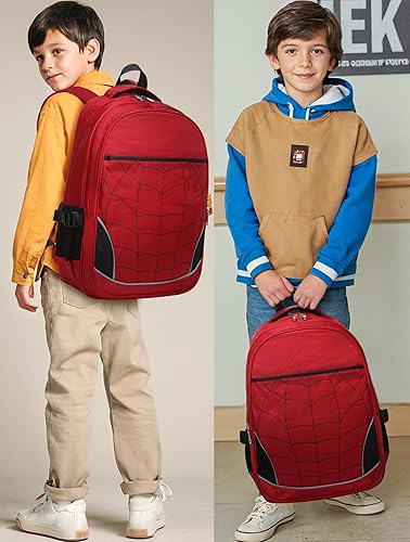 Miniatura 6 de BLUEFAIRY Mochila infantil para niños para jardín de infantes, primaria, escuela primaria, bolsas de libros de regreso a clases con grandes