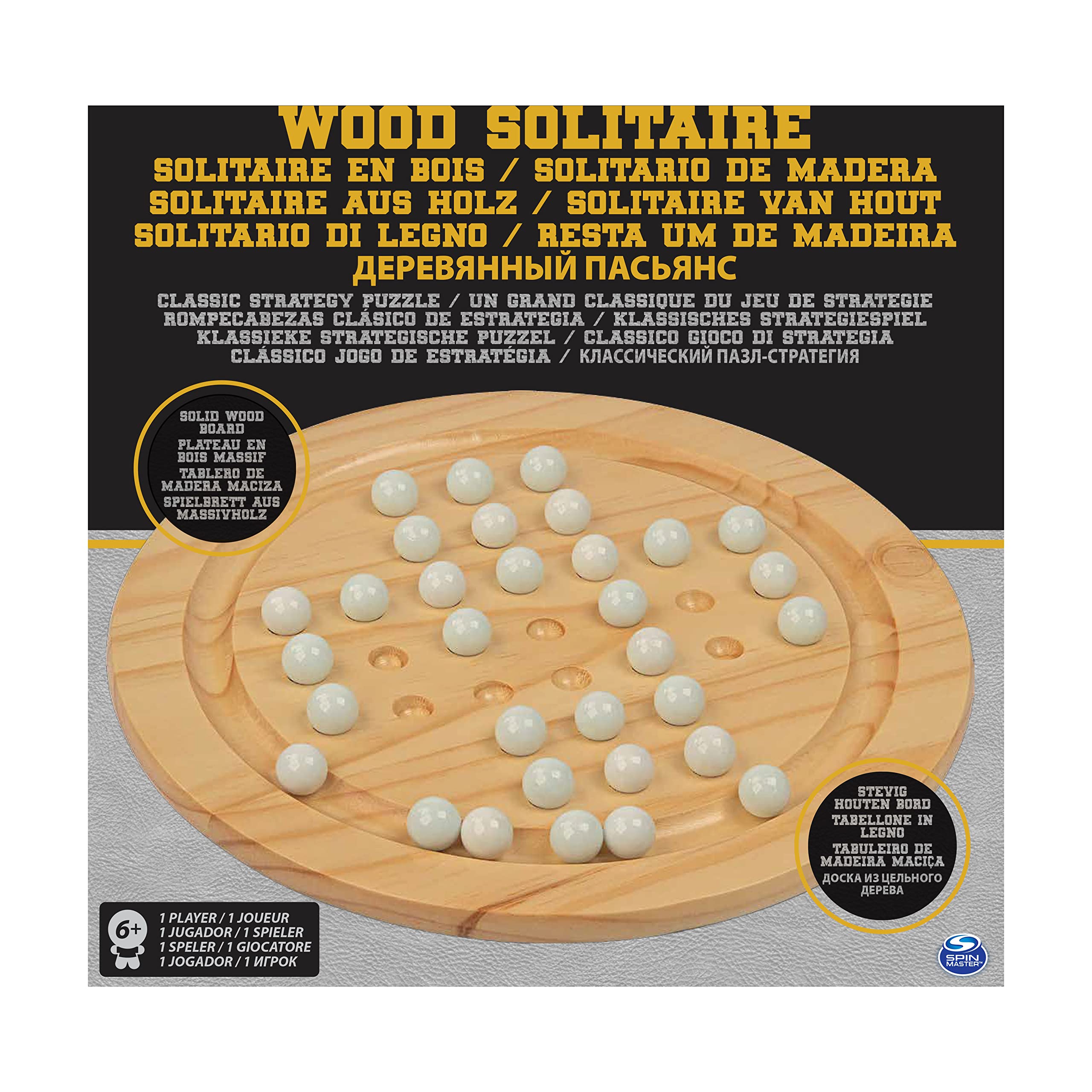 Spin Master Games 6033307 CGI AGM Solitaire ClassicGameinGoNBl EML