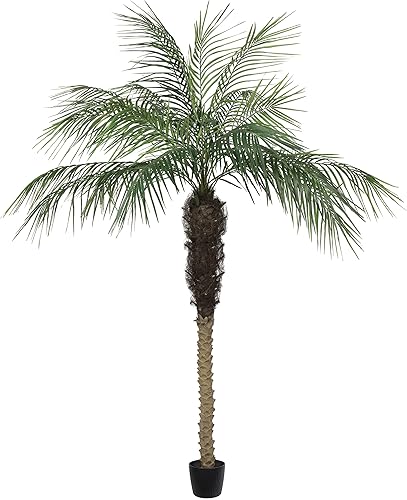 Vickerman Palmera fénix artificial para uso diario, 7 pies de alto para uso en interiores, hogar, oficina, Navidad, vacaciones, decoración tropical,