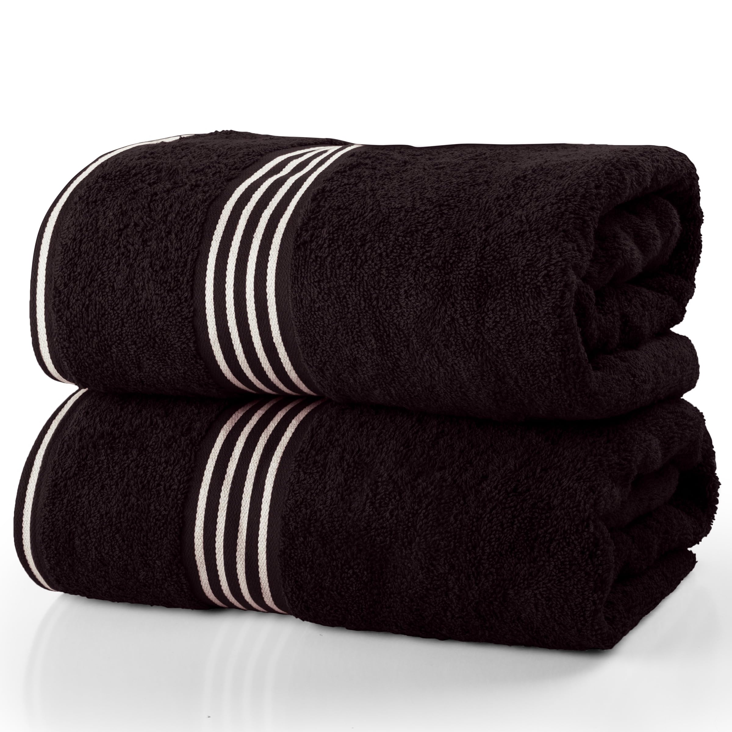 Serviettes de bain de qualité supérieure en pur coton absorbant