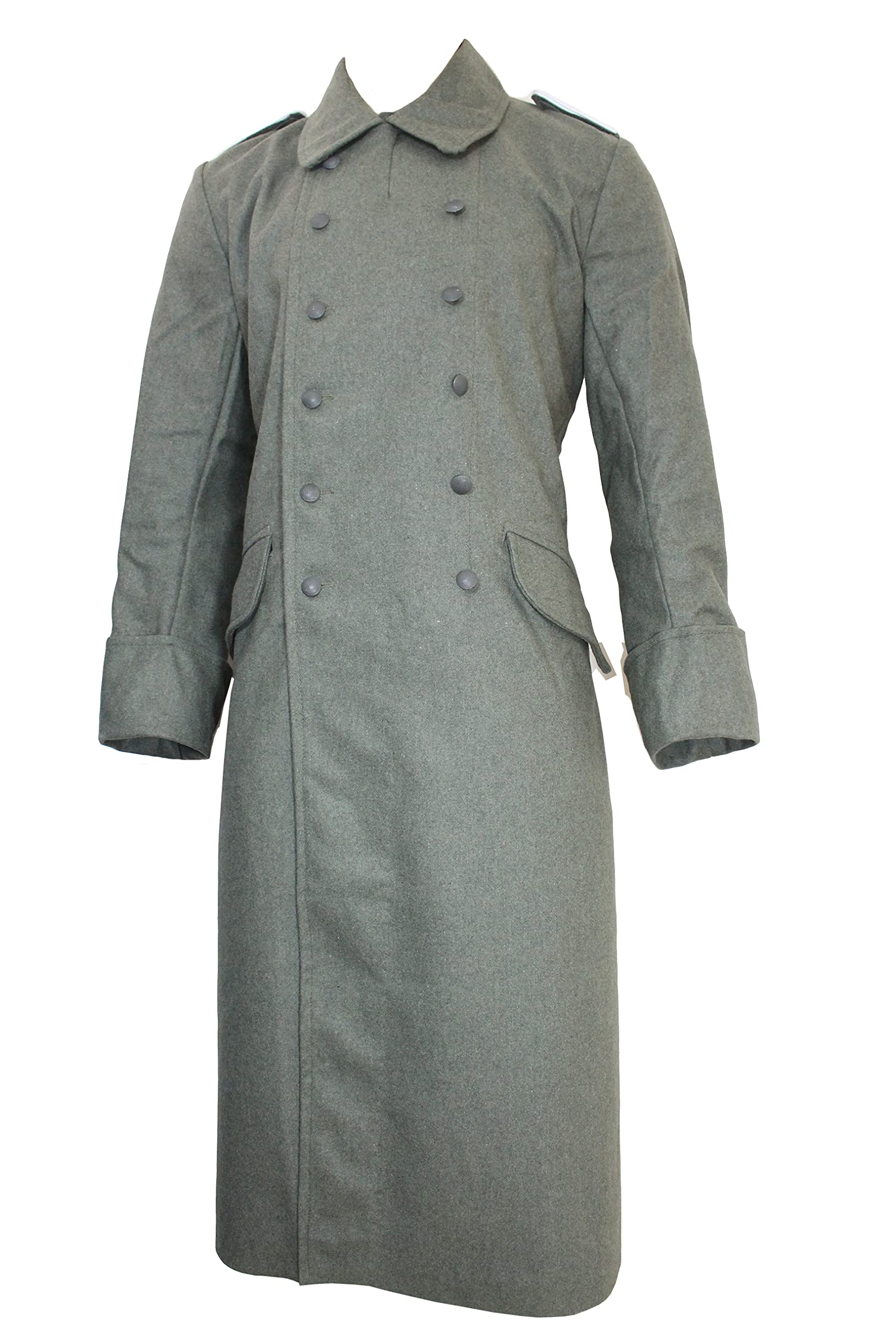 Epic Militaria Unisex Grey Ww2 Men's German M40 Wool Greatcoat (Xx-Large)
