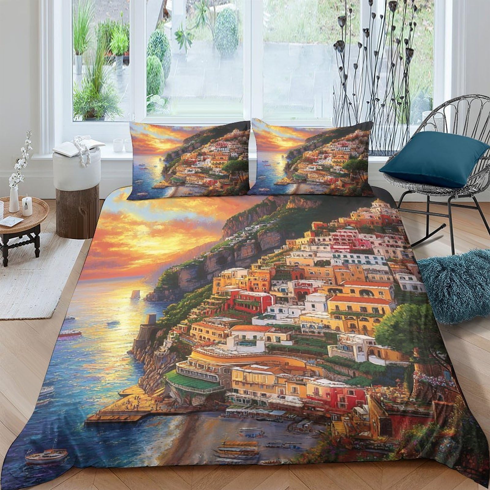 Housse de couette 135x200 crâne 3D lit simple microfibre douce fermeture éclair