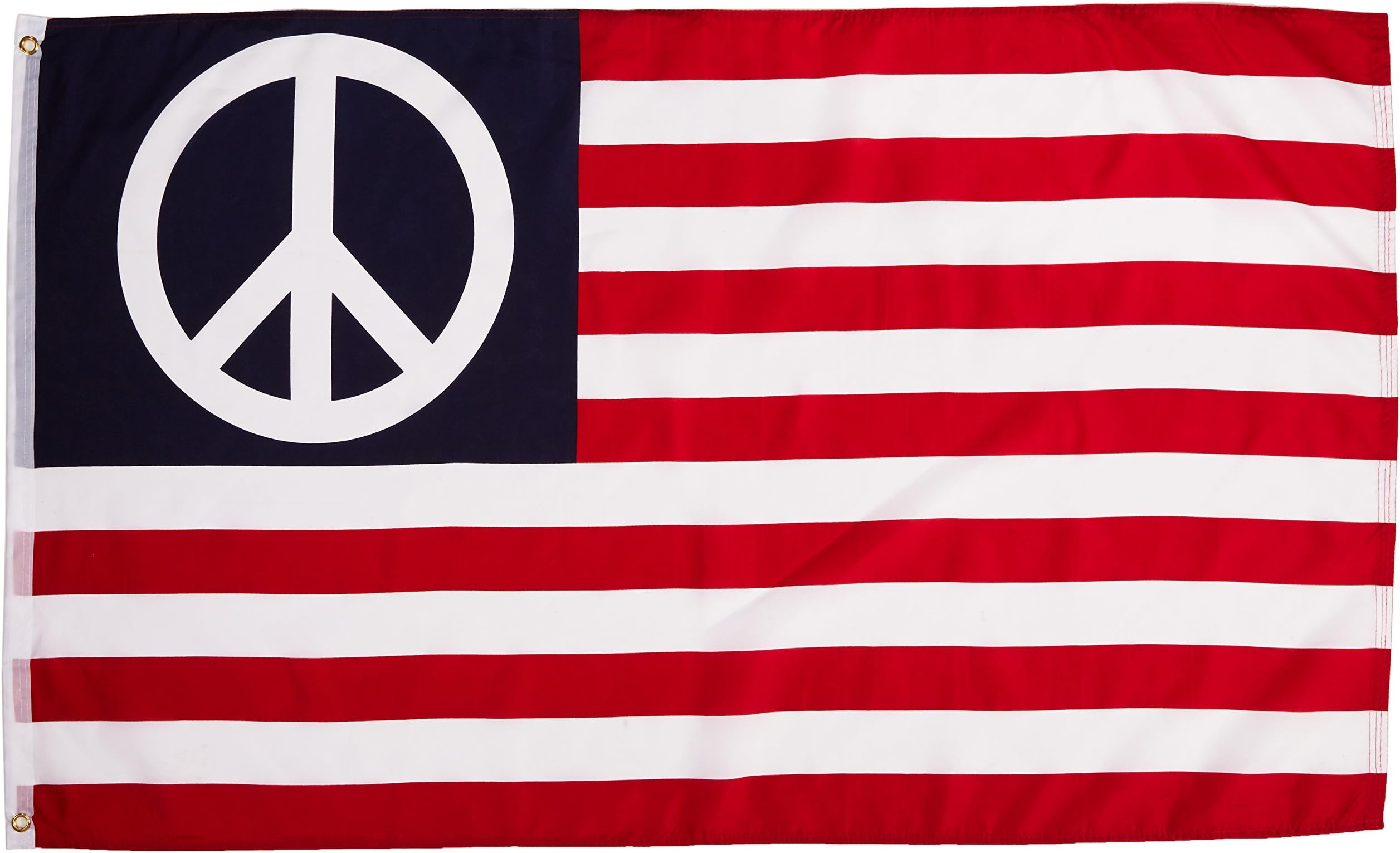 Peace USA Standard Polyester Flag, 3 by 5'
