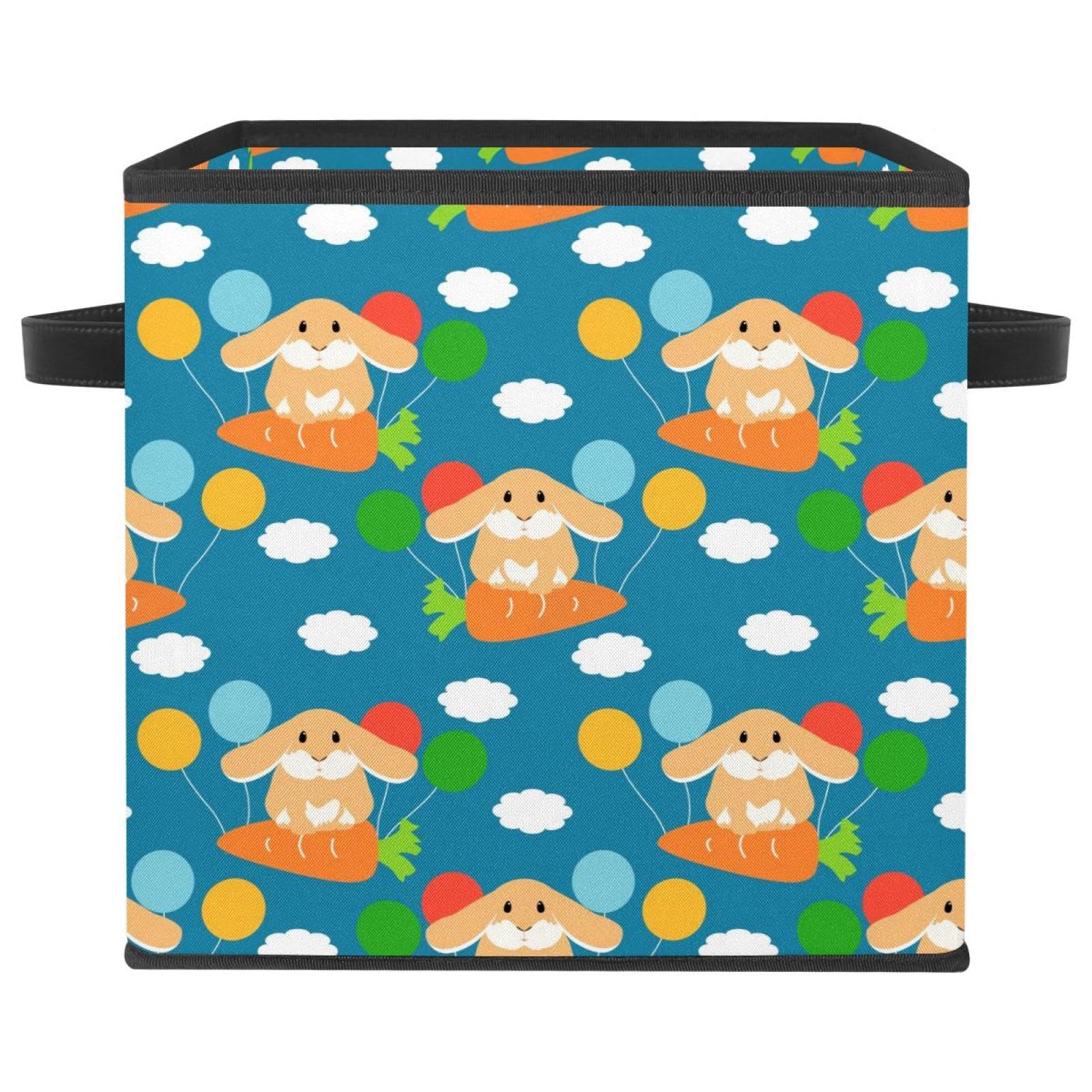 Rangement placard chambre enfant efficace avec ce bac lapin pliable
