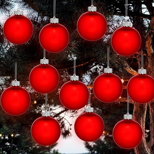 12 luces LED iluminadas de Navidad para decoración al aire libre, luces pulsantes de globo de Navidad, funciona con pilas, luces colgantes para