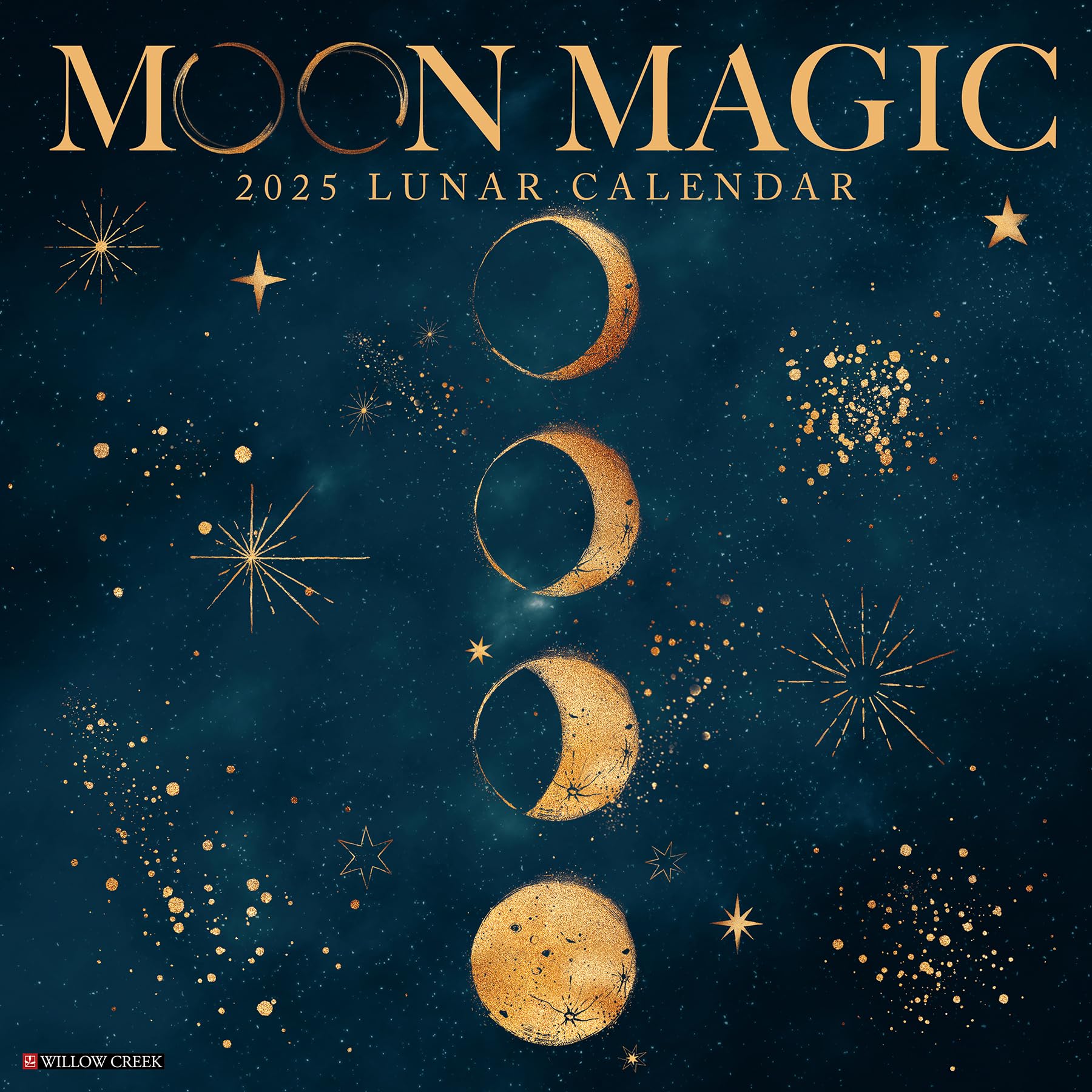 Willow Creek Press, Moon Magic 2025 Wall Calendar