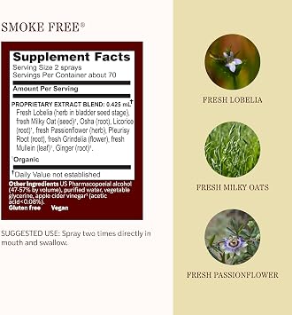 Herbs Etc. Smoke Free Spray 1 oz