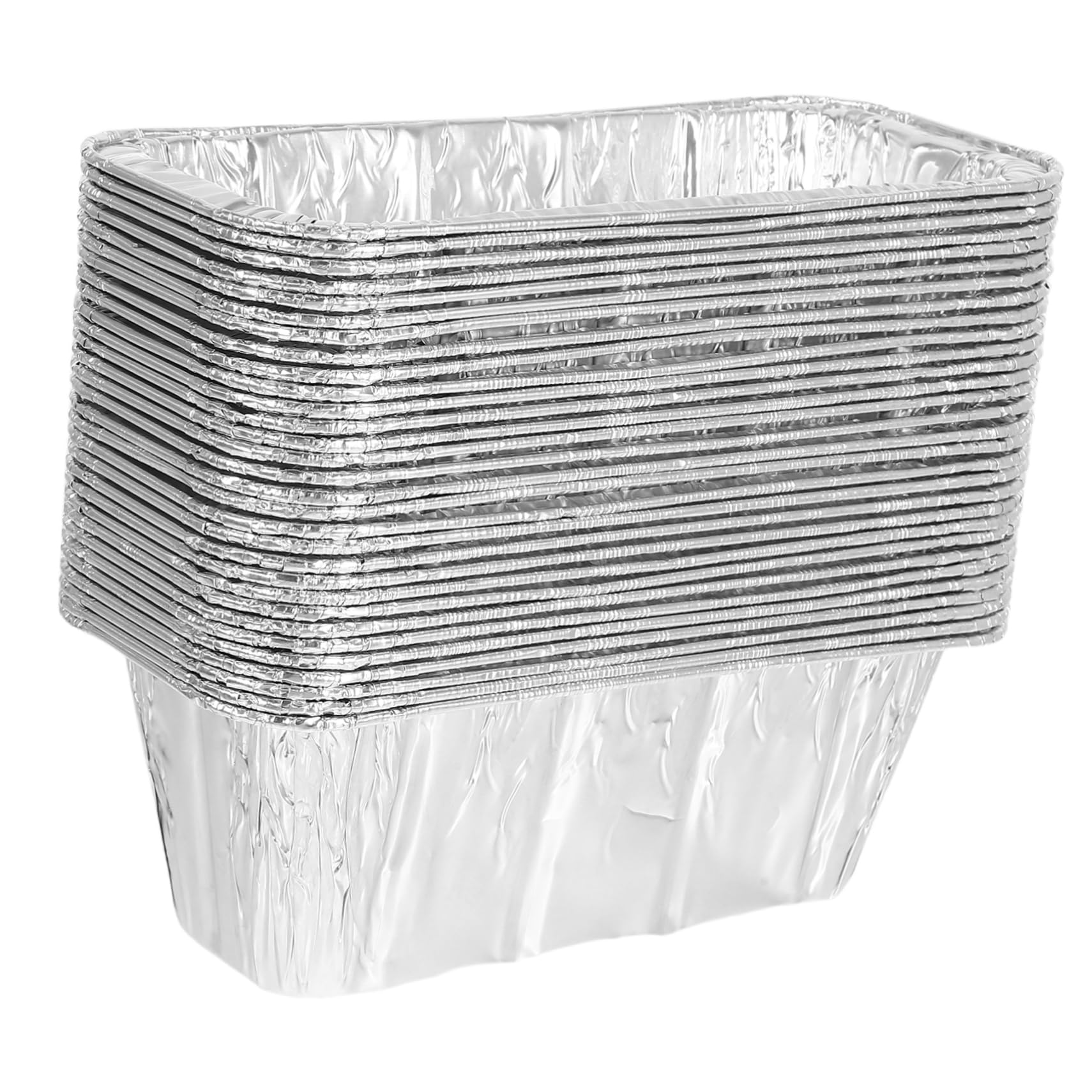 UPKOCH Aluminum Foil Oil Collecting Box 30 Grease Catcher Cups Liners Replacement Grease Tray for Outdoor Grill Versatile for Grilling Baking Griddle Accessory