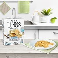 Vista 54 de Good Thins Simply Salt Snacks - Galletas de arroz sin gluten, 3.5 onzas (paquete de 3)