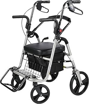 Amazon | シルバーカー 歩行器 手押し車 ショッピングカート 高さ調節