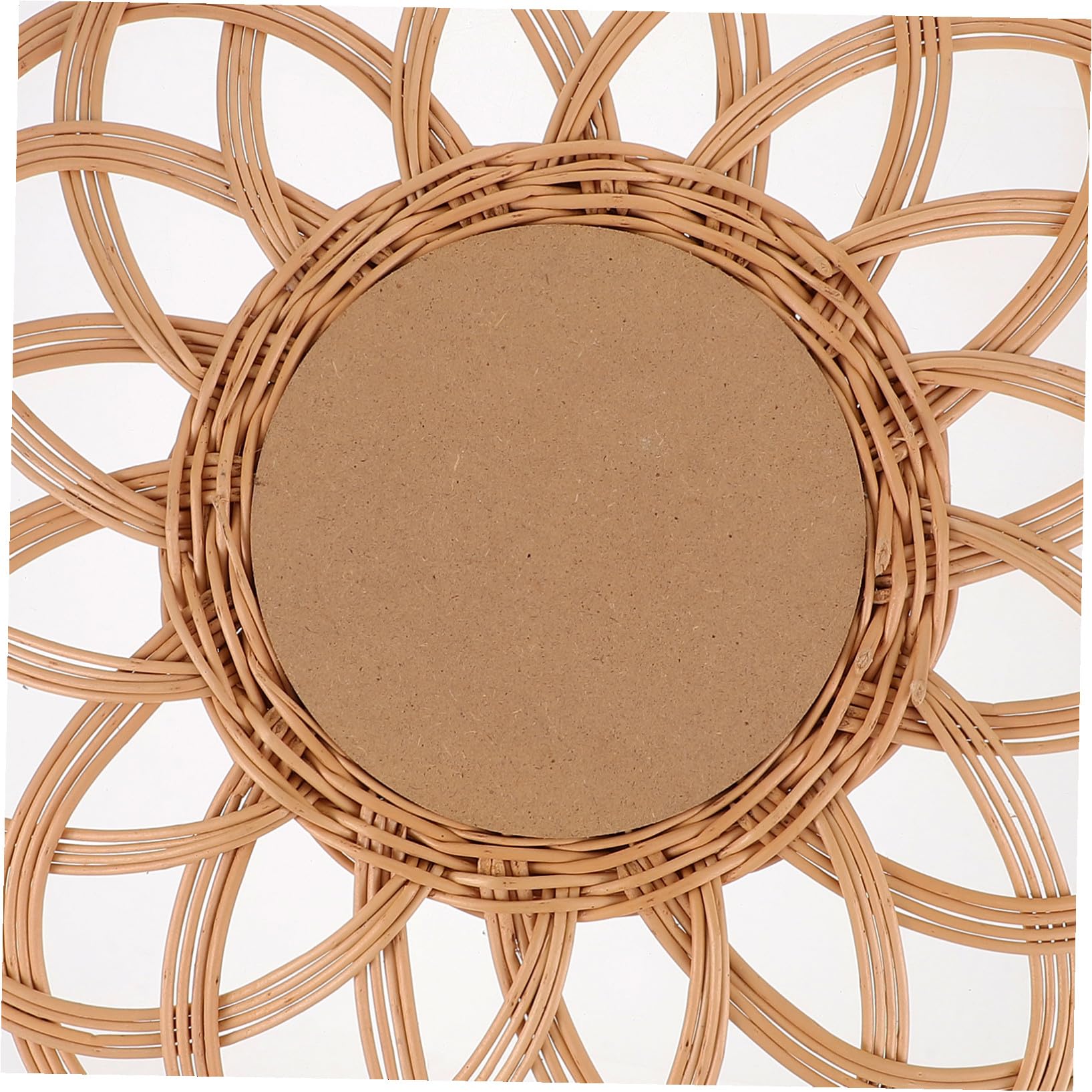 da Parete in Vimini Mano Decorativo Bohemien per Camera da e Nursery Sospeso in Rattan Design Originale per Decorazioni Rustiche