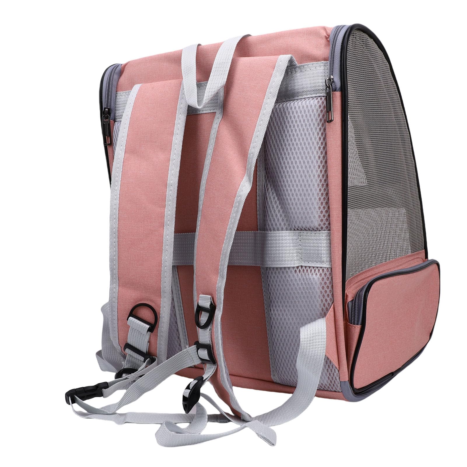 Plecak Mavaol Pet Carrier Oddychający, składany, lekki, wielofunkcyjny plecak dla szczeniąt do podróży (Pink)