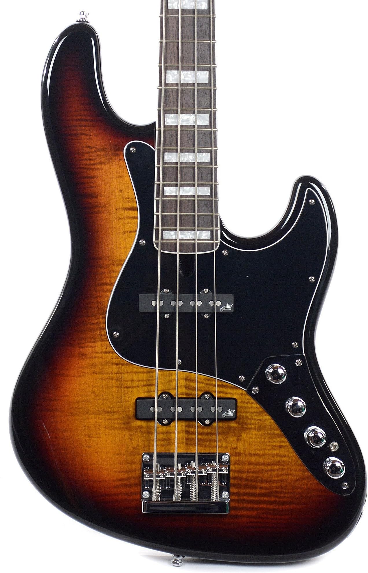 Mayones Jabba Classic 4-String Sunburst Aguilar Pickups