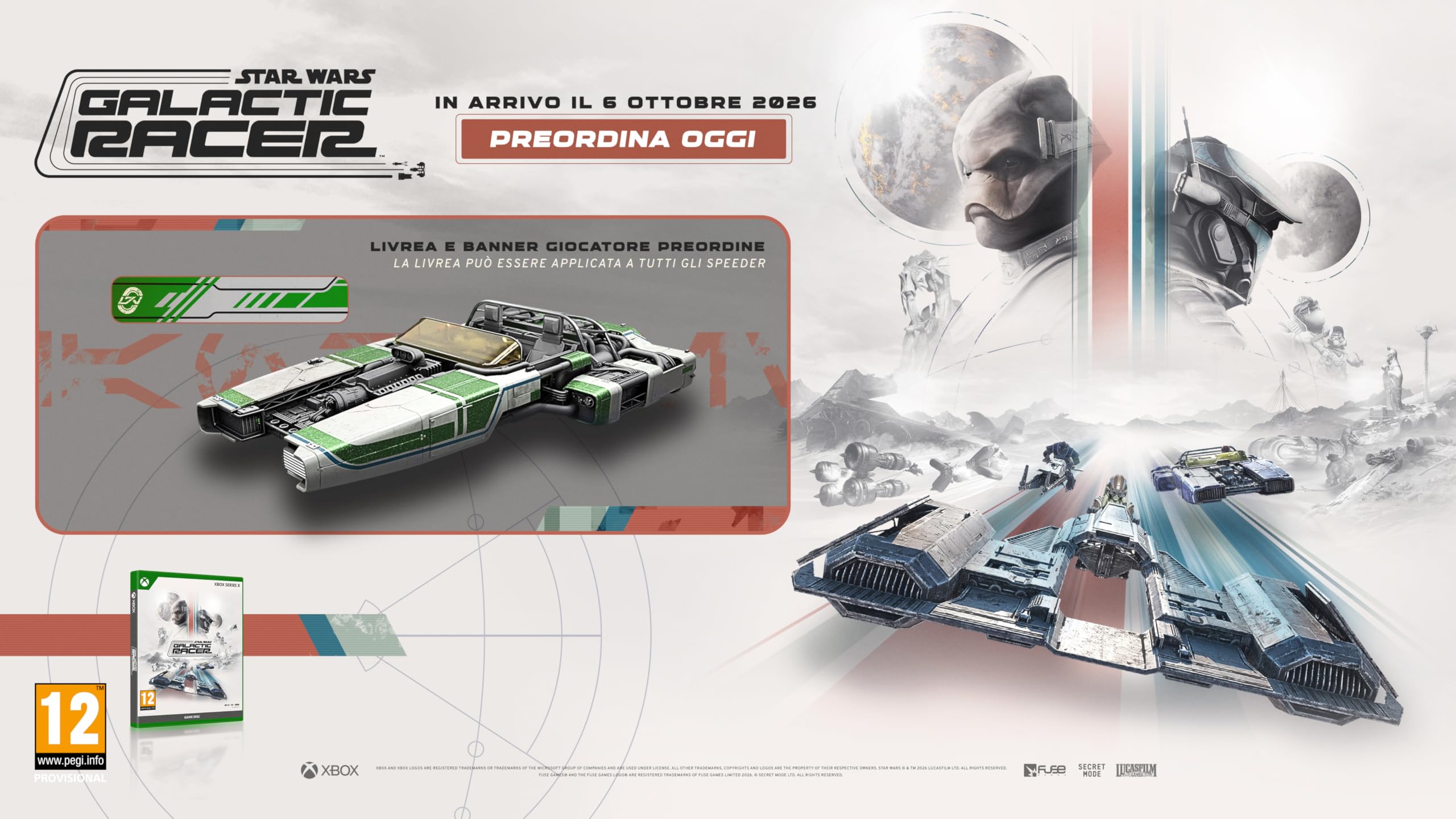 Star Wars Galactic Racer XSRX