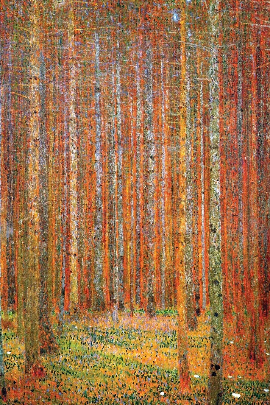 Tannenwald Journal: Blank Notebook Diary Memoir (Gustave Klimt 365 Lined)