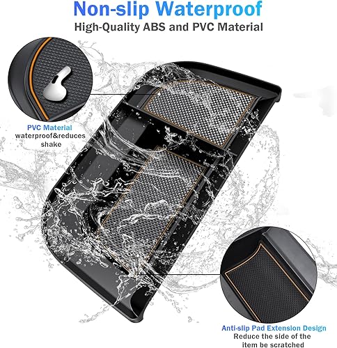 Miniatura 4 de Bandeja de almacenamiento para consola central de Maverick 2024, 2023, 2022, caja de almacenamiento compatible con accesorios interiores Ford