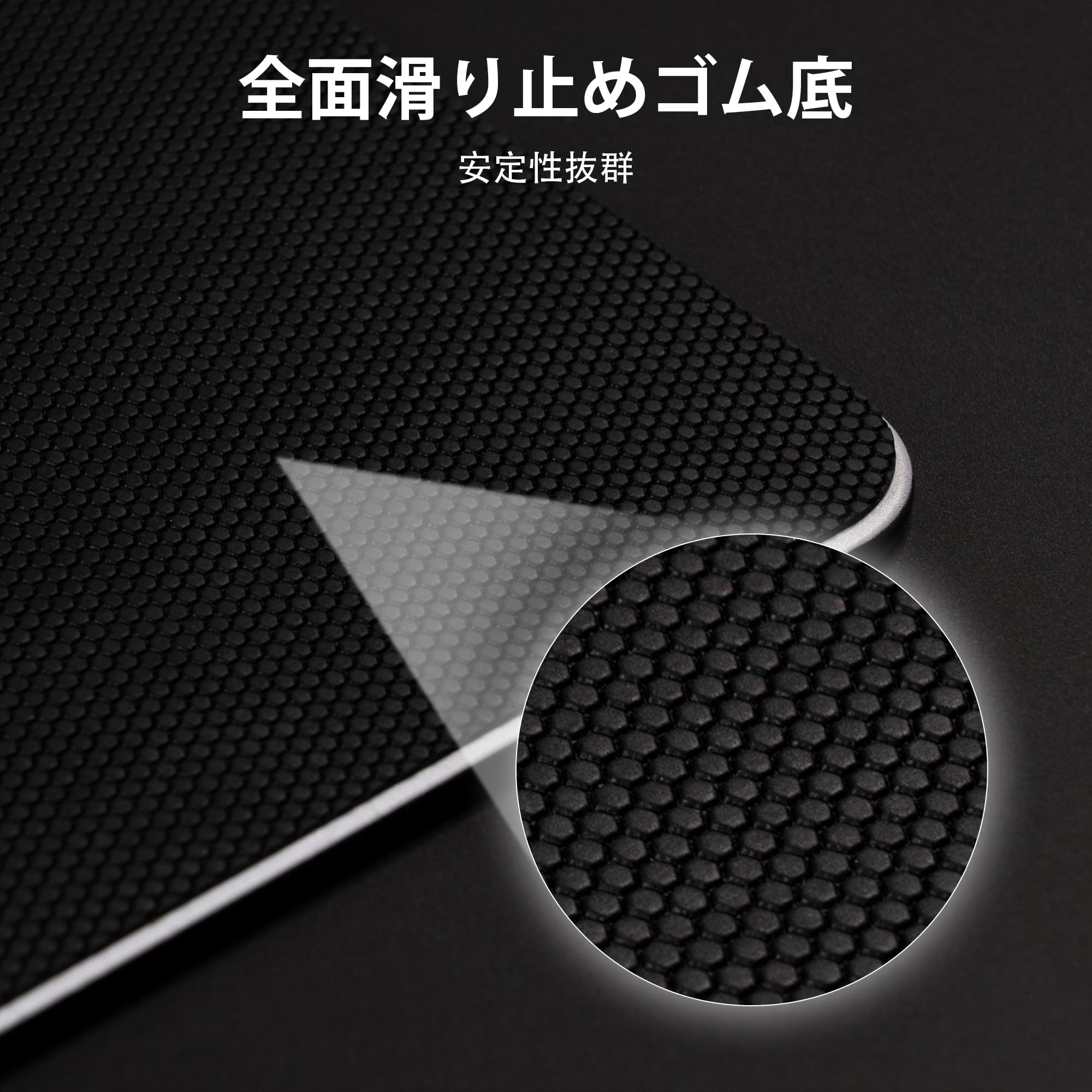 Amazon.co.jp: XVXブラックガラスマウスパッド -4.0ゲーミング用ハード