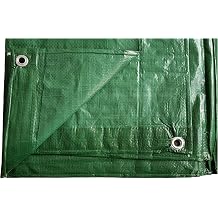 Waterproof tarpaulin/builders tarps cover up tarp/ground sheet 1.5m x2m in forest green